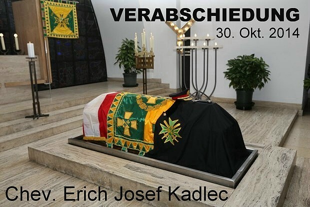 Funeral Chev. Erich Kadlec