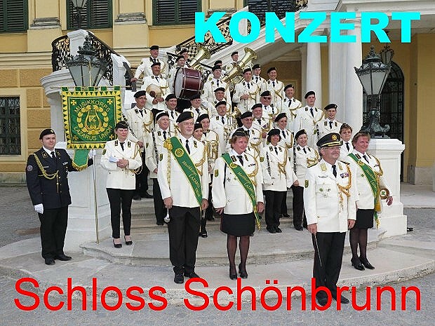 Konzert im Ehrenhof des Schlosses Schönbrunn