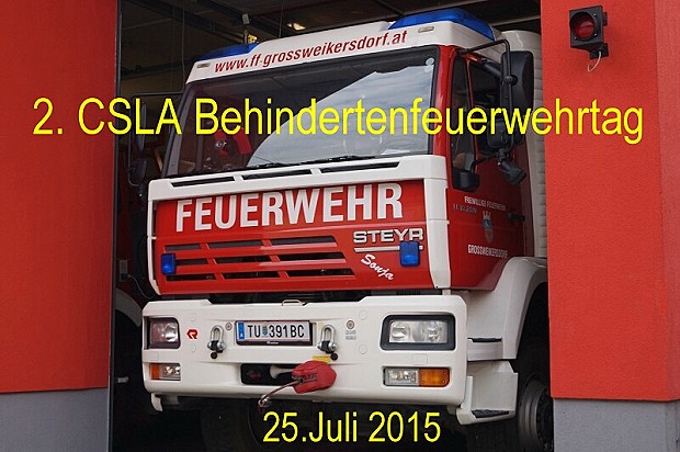 2nd CSLA Firefighterday for disabled people