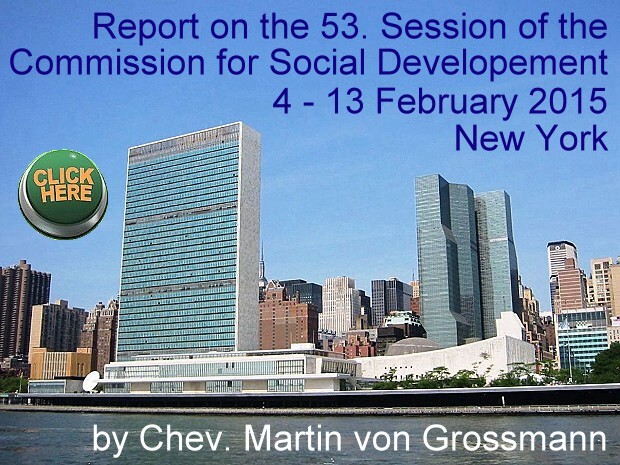 Report on the 53. Session of the Commission for Social Development