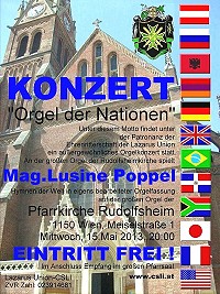 Concert „Organ of the Nations“